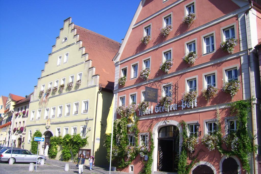 Wagners Hotel Greifen-Post Feuchtwangen Esterno foto